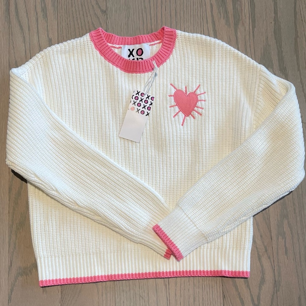 Kerri Rosenthal - Imperfect Heart sweater for Valentine’s Day